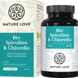 Nature Love Spirulina & Chlorella tablets 360 pcs, 180 g